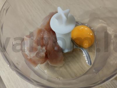 Vištienos blynai su įdaru vakarienei Žingsnis 1