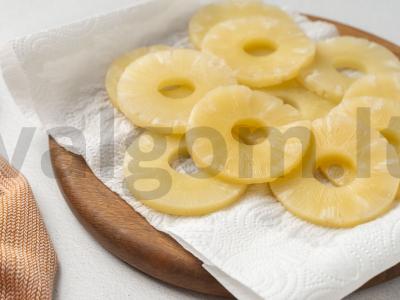 Ananasų pyragas-pervertyšas Žingsnis 1