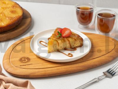 Ananasų pyragas-pervertyšas pagrindine nuotrauka