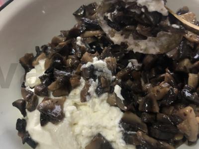 Blynai su grybais ir rikota Žingsnis 8