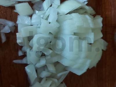 Greiti šaltibarščiai iš marinuotų kopūstų Žingsnis 3