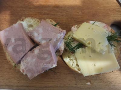 Bandelė su dešra ir sūriu Žingsnis 2