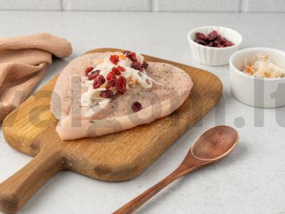 Vištienos krūtinėlė su raugintais kopūstais Žingsnis 3