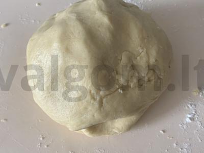 Sausainiai su obuolių uogiene Žingsnis 4