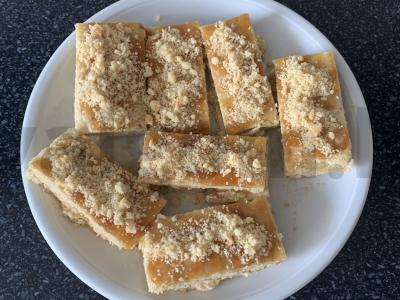 Sausainiai su obuolių uogiene Žingsnis 10