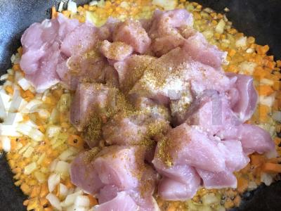 Kuskusas su kalakutiena ir prieskoniais Žingsnis 5