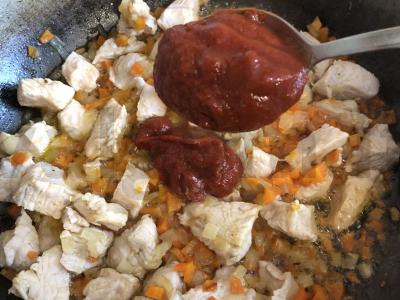 Kuskusas su kalakutiena ir prieskoniais Žingsnis 9