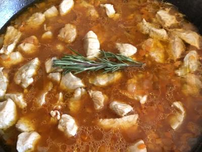 Kuskusas su kalakutiena ir prieskoniais Žingsnis 10