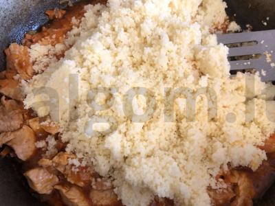 Kuskusas su kalakutiena ir prieskoniais Žingsnis 11