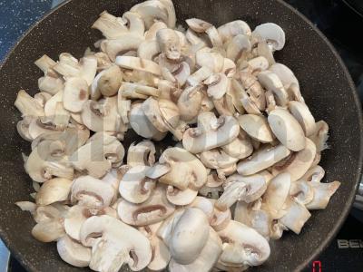 Spagettini su grybais ir grietinėle Žingsnis 5