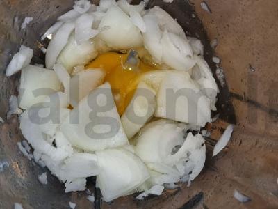 Lašišų faršas frittatams Žingsnis 2