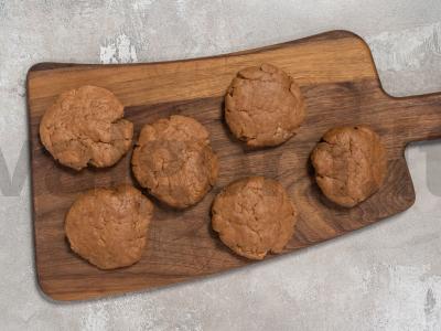 Paprasti šokoladiniai sausainiai Žingsnis 5