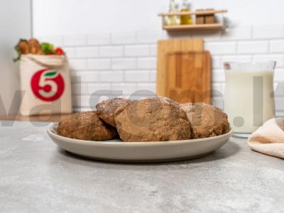 Paprasti šokoladiniai sausainiai pagrindine nuotrauka