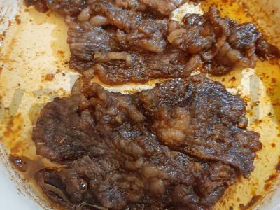 Marmurinė jautiena be grilio Žingsnis 5