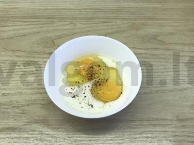 Brusketa su skrambliu Žingsnis 1