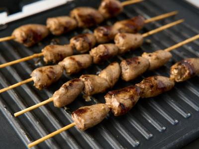 Vištienos širdelės ant grotelių Žingsnis 4