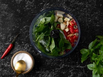 Menkių filė su čili-pesto Žingsnis 4