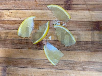 Citrinų spanguolių arbata Žingsnis 1