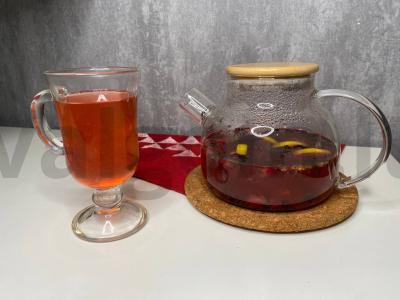 Citrinų spanguolių arbata pagrindine nuotrauka