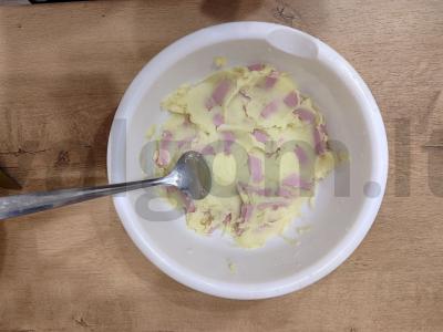 Kystybė su bulvių koše ir dešra Žingsnis 5