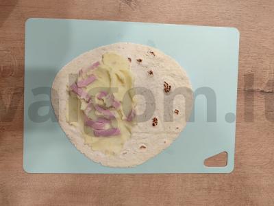 Kystybė su bulvių koše ir dešra Žingsnis 6