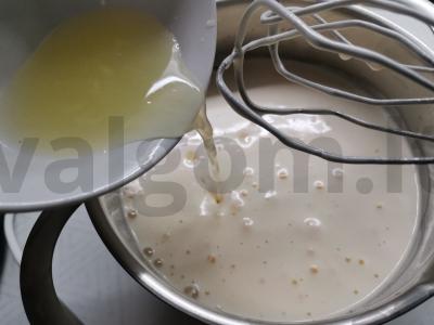 Citrininis tortas su varškės kremu Žingsnis 3