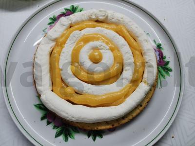 Citrininis tortas su varškės kremu Žingsnis 12