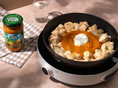 Vištiena cukinijų ikroje Žingsnis 4