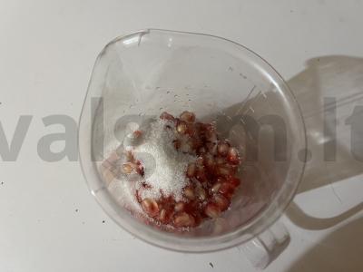 Natūralus granatų sultys Žingsnis 5