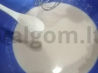 Sūrio-česnako bandelės Žingsnis 2