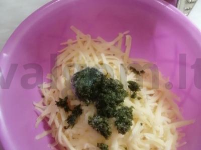 Sūrio-česnako bandelės Žingsnis 9