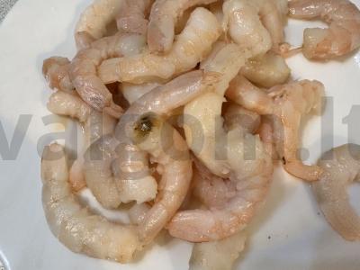 Karališkos krevetės grietinėlės padaže Žingsnis 2