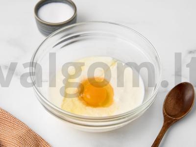 Pyragai „Voronežo šlepetės“ Žingsnis 2