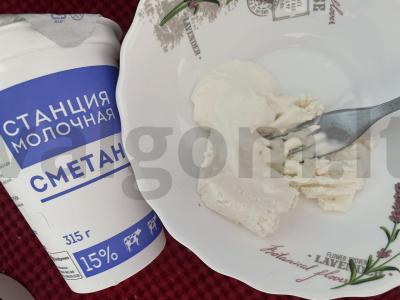 Sūrio pyragėliai „Adagio“ Žingsnis 1