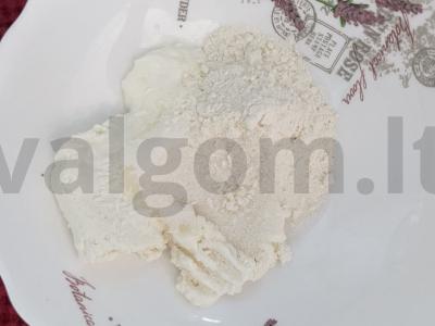 Sūrio pyragėliai „Adagio“ Žingsnis 2