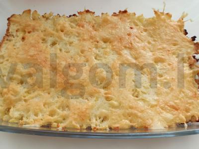 Bulvių apkepas su faršu ir sūriu pagrindine nuotrauka