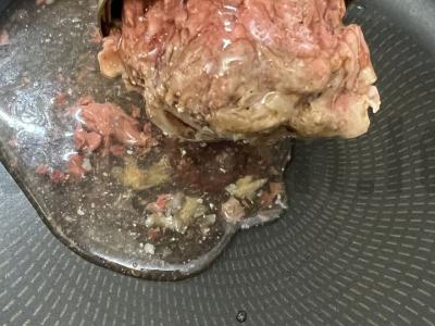 Makaronai su jautienos troškiniu pietums Žingsnis 2