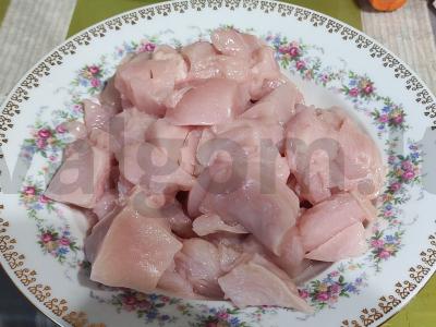 Birus vištienos plovas Žingsnis 3