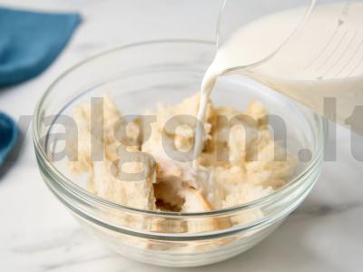 Kotletai su kiaušinių įdaru Žingsnis 1