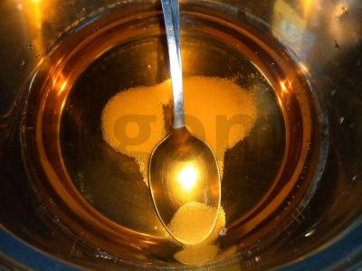 Obuolių sulčių želė Žingsnis 1