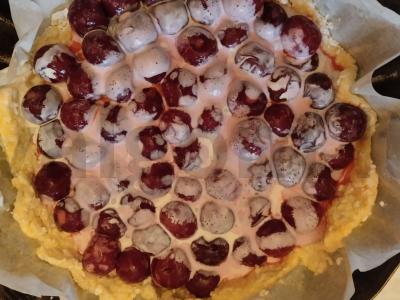 Varškės PP pyragas su vyšniomis Žingsnis 4