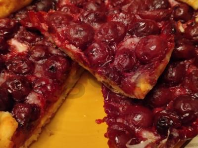 Varškės PP pyragas su vyšniomis pagrindine nuotrauka