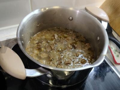 Mėsos padažas iš jautienos su prieskoniais Žingsnis 4