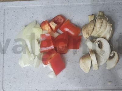 Kepti daržovės su faršu orkaitėje Žingsnis 1