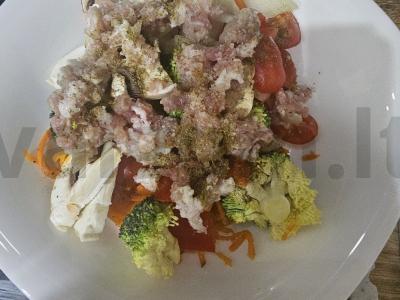 Kepti daržovės su faršu orkaitėje Žingsnis 5