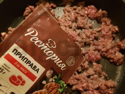Bolognese makaronai su saldžiaisiais pipirais Žingsnis 3