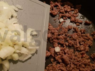 Bolognese makaronai su saldžiaisiais pipirais Žingsnis 4