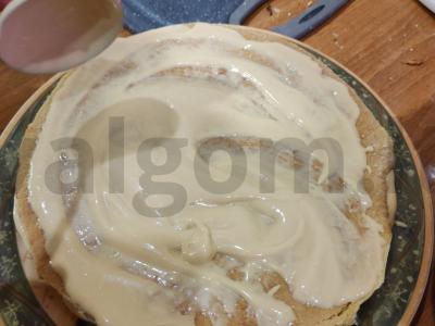 Medovikas su grietine ir kondensuotu pienu Žingsnis 10