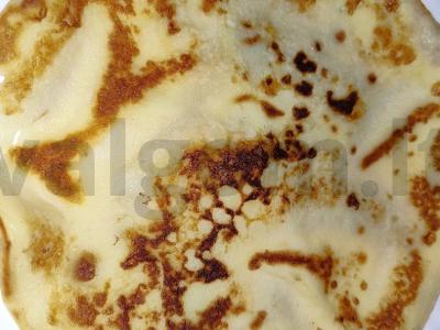 Ryžių miltų blynai su varškės įdaru Žingsnis 4