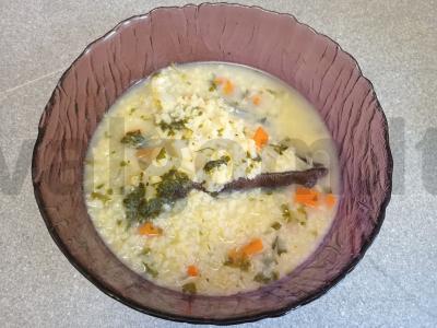 Tirštas žuvies sriuba su perliniu miežiu Žingsnis 5